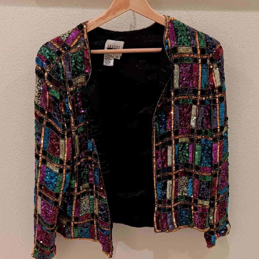 Multicolor Sequin Jacket